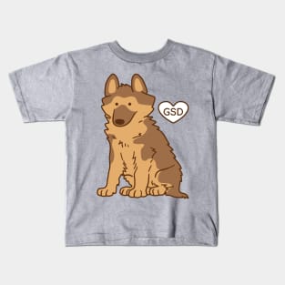 German Shepherd Puppy Kids T-Shirt